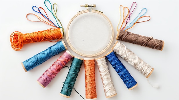 Вишивальна стрічка та обруч